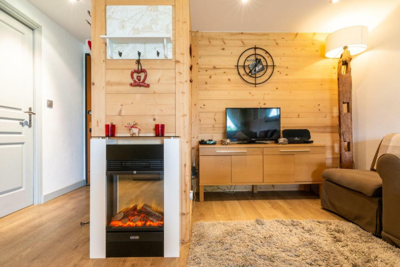 Charmant Apartment Chamonix Center With Mont Blanc View ภายนอก รูปภาพ