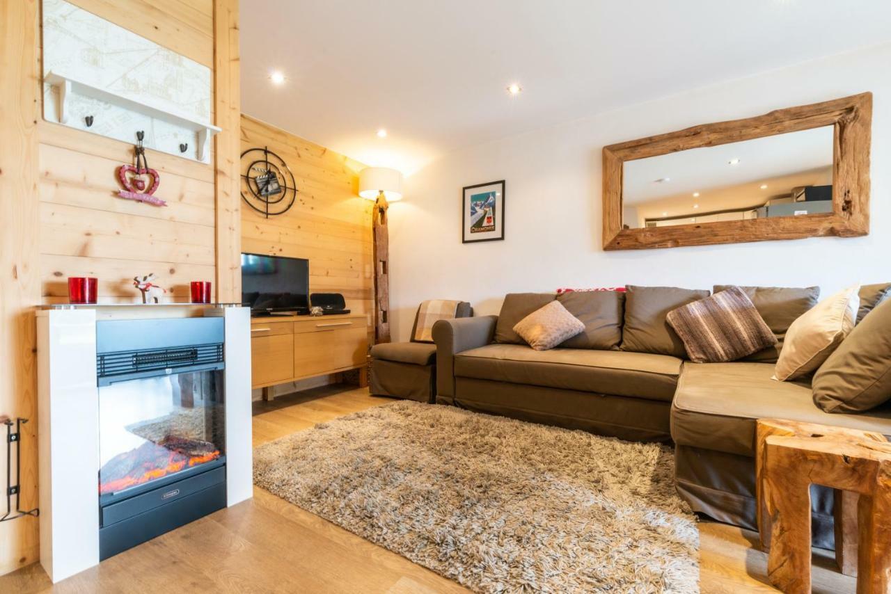 Charmant Apartment Chamonix Center With Mont Blanc View ภายนอก รูปภาพ